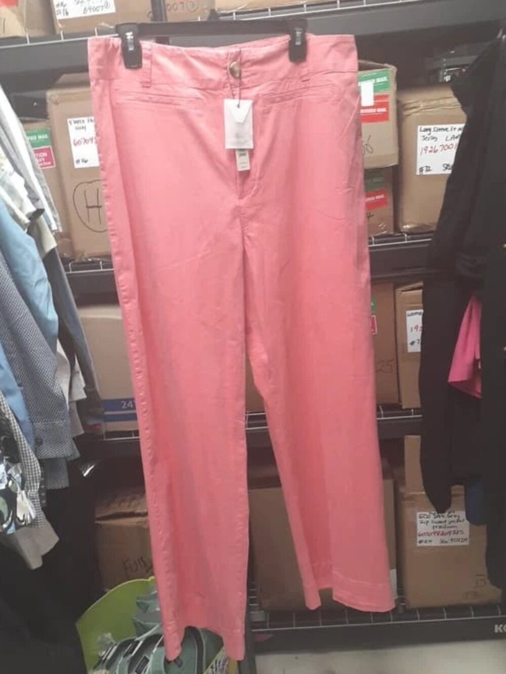 Lady's Pink Salmon Nic+Zoe Pants Slacks Size 14 ORG $138 NWT (Rack 1)